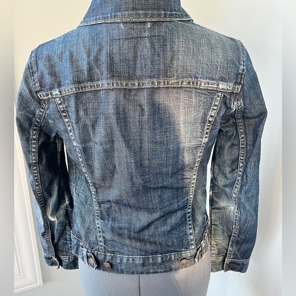1969 GAP Vintage Limited Edition Sz XS Icon Trucker Denim Button up Jacket 2007 - Picture 9 of 16
